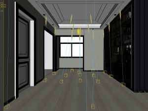 stylish avant-garde living room design 22 3D Модель