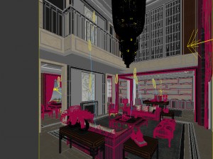 stylish avant-garde living room design 24 Modelo 3D