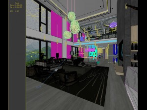 stylish avant-garde living room design 27 3Dモデル