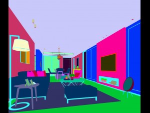 stylish avant-garde living room design 28 Modelo 3D