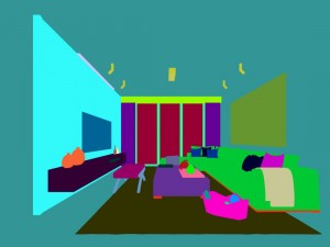 stylish avant-garde living room design 32 3D Модель