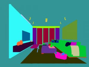 stylish avant-garde living room design 32 3D Model