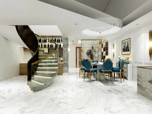 stylish avant-garde living room design 33 3D Model