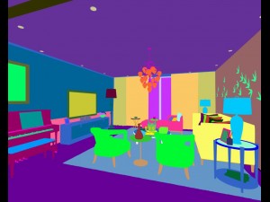 stylish avant-garde living room design 35 Modelo 3D