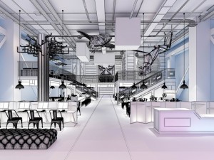 restaurant teahouse cafe drinks clubhouse 211 3D Model
