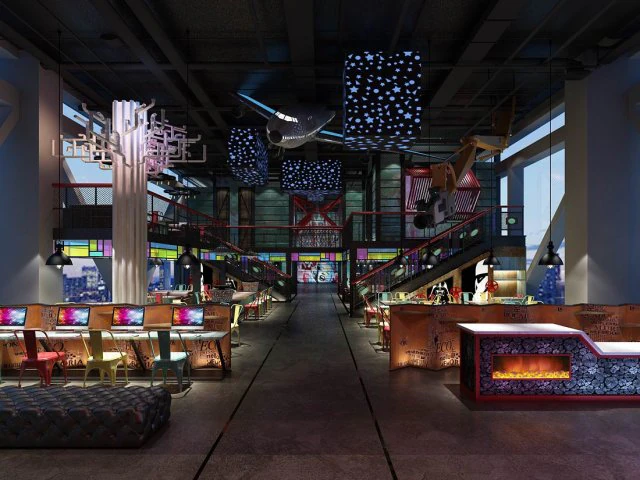 restaurant teahouse cafe drinks clubhouse 211 3D Model .c4d .max .obj .3ds .fbx .stl .blend 