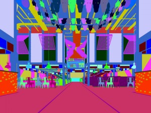 restaurant teahouse cafe drinks clubhouse 211 3D Model