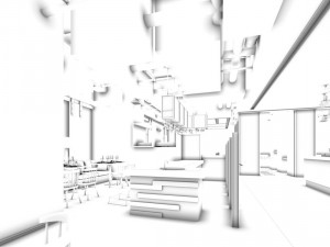 restaurant teahouse cafe drinks clubhouse 212 3D Model