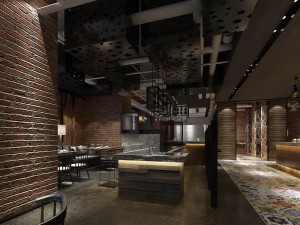 restaurant teahouse cafe drinks clubhouse 212 3D Model
