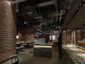 restaurant teahouse cafe drinks clubhouse 212 3D Model