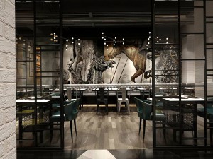restaurant teahouse cafe drinks clubhouse 213 Modelo 3D