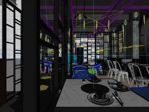 restaurant teahouse cafe drinks clubhouse 213 3D Model