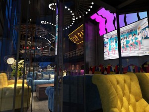 restaurant teahouse cafe drinks clubhouse 214 3D Модель