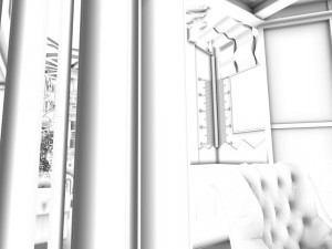 restaurant teahouse cafe drinks clubhouse 214 3D Модель