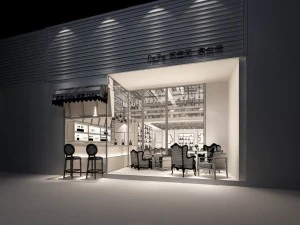 restaurant teahouse cafe drinks clubhouse 215 3D Model