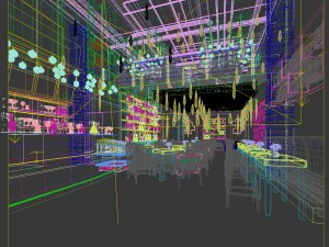 restaurant teahouse cafe drinks clubhouse 215 3D Model