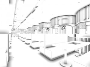 restaurant teahouse cafe drinks clubhouse 216 Modèle 3D