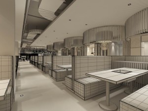 restaurant teahouse cafe drinks clubhouse 216 Modèle 3D