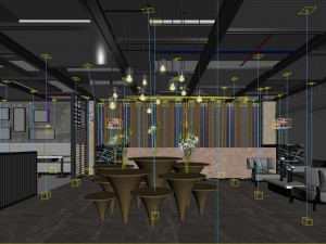restaurant teahouse cafe drinks clubhouse 216 Modèle 3D