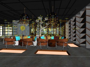 restaurant teahouse cafe drinks clubhouse 217 3Dモデル