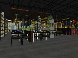 restaurant teahouse cafe drinks clubhouse 217 3Dモデル