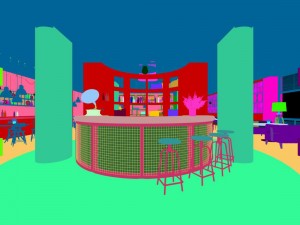 restaurant teahouse cafe drinks clubhouse 218 3D Модель
