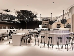 restaurant teahouse cafe drinks clubhouse 219 3D Model