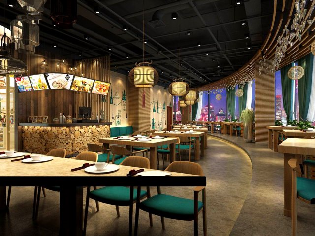 restaurant teahouse cafe drinks clubhouse 220 Model 3D .c4d .max .obj .3ds .fbx .stl .blend 