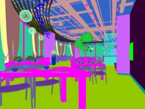 restaurant teahouse cafe drinks clubhouse 220 Model 3D