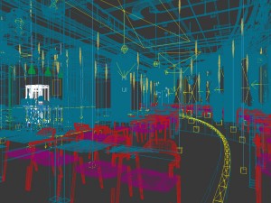 restaurant teahouse cafe drinks clubhouse 220 Model 3D