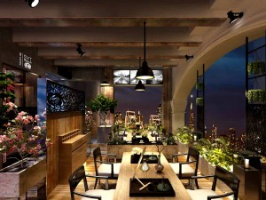 레스토랑 찻집 카페 음료수 클럽하우스 221 3D 모델