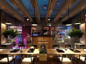 restaurant teahouse cafe drinks clubhouse 221 3D Model