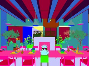 restaurant teahouse cafe drinks clubhouse 221 3D Model
