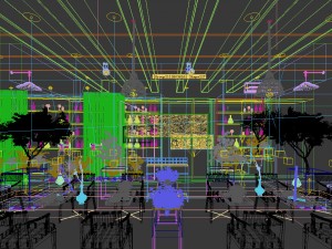 restaurant teahouse cafe drinks clubhouse 221 3D Model