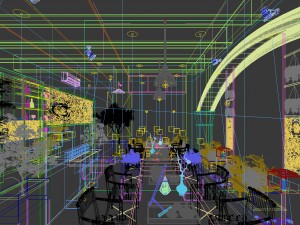 restaurant teahouse cafe drinks clubhouse 221 3D Model