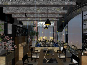 restaurant teahouse cafe drinks clubhouse 221 3D Model