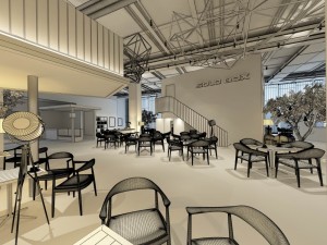 restaurant teahouse cafe drinks clubhouse 222 Model 3D