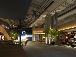 restaurant teahouse cafe drinks clubhouse 222 Model 3D