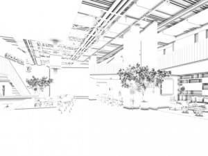 restaurant teahouse cafe drinks clubhouse 222 Model 3D