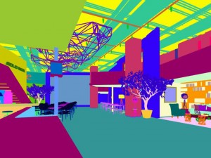 restaurant teahouse cafe drinks clubhouse 222 Model 3D