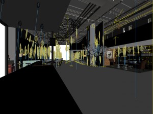 restaurant teahouse cafe drinks clubhouse 222 Model 3D