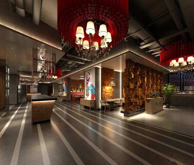 restaurant teahouse cafe drinks clubhouse 223 Modèle 3D .c4d .max .obj .3ds .fbx .stl .blend 