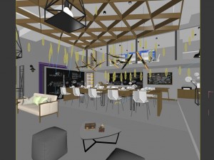 restaurant teahouse cafe drinks clubhouse 224 3D Модель