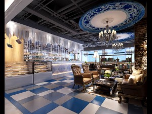 restaurant teahouse cafe drinks clubhouse 225 3D 模型