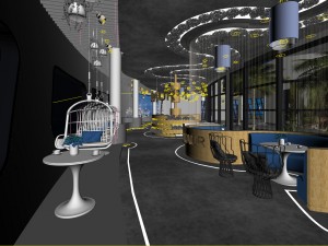 restaurant teahouse cafe drinks clubhouse 228 Modèle 3D