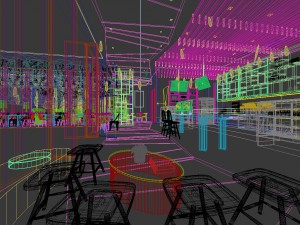 restaurant teahouse cafe drinks clubhouse 232 3D 模型