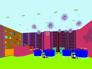 restaurant teahouse cafe drinks clubhouse 233 Modelo 3D