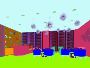 restaurant teahouse cafe drinks clubhouse 233 3D Model