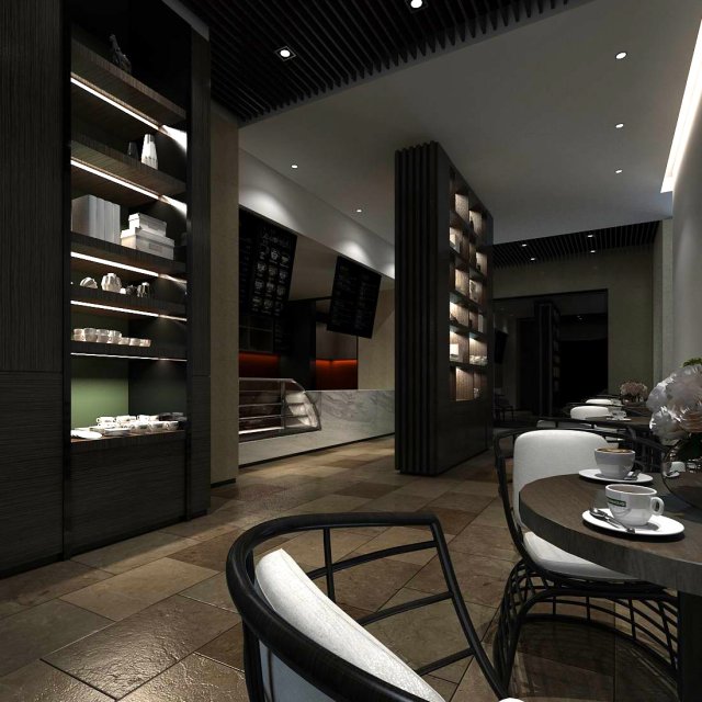restaurant teahouse cafe drinks clubhouse 235 3D मॉडल .c4d .max .obj .3ds .fbx .stl .blend 