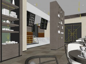 restaurant teahouse cafe drinks clubhouse 235 3D मॉडल